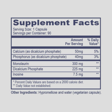 Monolaurin * Prof Health Products Supplement - Conners Clinic